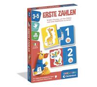 Clementoni Education Premiers Chiffres Jeu éducatif pour Enfants à partir de 3 Ans - 16 Mini Puzzles pour Apprendre Les Chiffres et Les premières additions