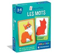 Clementoni Education - Words - Educards - jeu de cartes, jeu éducatif G