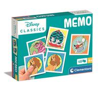 Clementoni Jeu Mémo Pocket Disney Classics 48 tuiles 18308 - 4-6 ans - Fabriqué en Italie