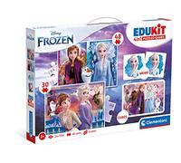 Clementoni Kit éducatif Edukit 4-en-1 Frozen 2