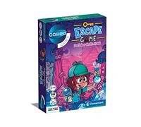 Clementoni Escape Game 59226 - Le Laboratoire du Dr Frank - Jeu de société à Monter et énigmes avec Cartes de signalisation et Accessoires - Jeu Familial à partir de 8 Ans
