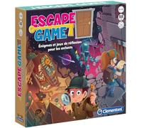 Clementoni - Escape Game - 3 pièces : Pharaon, Espace, Château - 1 à 8 joueurs