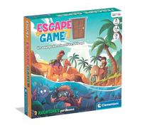 Clementoni - Escape Game Enfant 8 Ans - Voyage dans la Nature Sauvage, Jeu de logique et d’énigmes, Aventure éducative, Jouet ludique, idée Cadeau Fille garçon