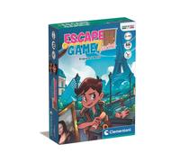 Clementoni – Escape Game Pocket Enquête à Paris – Jeu d'évasion compact dès 8 ans 1-6 joueurs