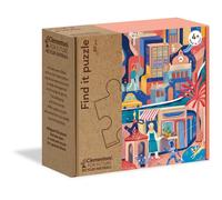 Clementoni Find it puzzle: Winter Contour pour puzzle 60 pièce(s) Monde