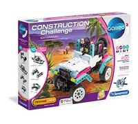 Clementoni Galileo Construction Challenge 59143 Kit de Construction de Parc Safari pour Enfants à partir de 8 Ans Multicolore