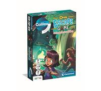 Clementoni Galileo Escape Game 59449 Jeu de société à Jouer et énigmes avec Cartes de signalisation et Accessoires, Jeu Familial à partir de 8 Ans