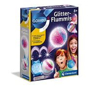 Clementoni- Galileo Jeu Glitter-Flummies Kit d'expérimentation pour Enfants à partir de 8 Ans, 59220, Multicolore, 6,55X21X25,2