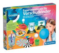 Clementoni- Galileo Expérimentation préscolaires - Kit d'expériences pour Les Enfants à partir de 5 Ans, 69252, Multicolore