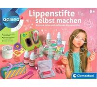 Clementoni Galileo Lab Faire soi-même son rouge à lèvres - Boîte d'expérimentation pour filles, kit DIY de soin des lèvres pour les enfants à partir de 8 ans - 59318