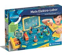 Clementoni Galileo Lab - Mon Laboratoire électrique, boîte d'expérimentation passionnante, kit électronique avec capteurs et Effets Lumineux, pour Enfants à partir de 8 Ans par Clementoni 59292