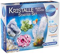 Clementoni Galileo Science - 69269 - Kit de démarrage de cristaux - Coffret d'expériences pour petits scientifiques, jouets pour enfants à partir de 8 ans - ( version allemande)