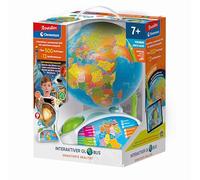 Clementoni Globe terrestre interactif - Globe terrestre parlant pour enfants à partir de 7 ans - Globe terrestre interactif pour apprendre et jouer 59363