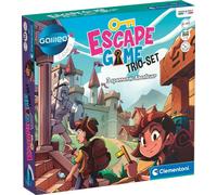 Clementoni Galileo Escape Games 59353 Lot de 3 Aventures dans la Nature, Jeu de société à énigmes avec Cartes d'indice, Jeu Familial à partir de 8 Ans