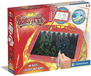 Clementoni - Gormiti Effets LED Lumineux Magique 3 Ans-Jeu Créatif Tableau effaçable-Set Design pour Enfants, Multicolore, 16356