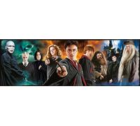Clementoni Harry Potter Puzzle 1000 pièces adulte - Puzzle panoramique adulte en 98 x 33 cm - Puzzle adulte sophistiqué de Clementoni 39874