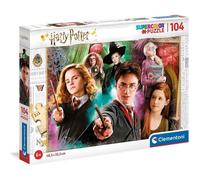 Clementoni Puzzle enfant Harry Potter 104 pièces Supercolor 48,5×33,5 cm 6 ans+