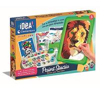 Clementoni- Idea-Atelier de Dessin-Jouet créatif pour Enfants à partir de 7 Ans-Fabriqué en Italie-Coffret Cadeau, 18717