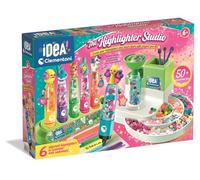 Clementoni Idea 18860 Surligneur d'atelier avec Plus de 50 Accessoires - Jouet créatif, Stylo personnalisé, Coffret Cadeau pour Enfants à partir de 6 Ans