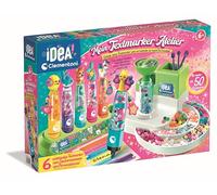 Clementoni Idea 59428 Atelier de surligneurs - Kit de bricolage avec plus de 50 accessoires - Kit de bricolage pour faire soi-même des stylos - Jouet créatif et coffret cadeau pour enfants à partir de