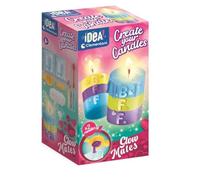 Clementoni Idea - Create Your Candles BFF, Kit pour créer 2 bougies artisanales, pour enfants 8 ans, laboratoire créatif, idée cadeau, fabriqué en Italie, 18352
