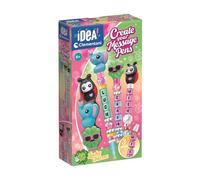 Clementoni Idea - Create Your Message Pens Lucky Charms, Kit créatif pour Enfants 6 Ans et stylos avec Messages Magiques et charmes Porte-Bonheur, 18402