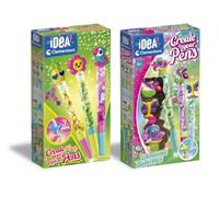 Clementoni Idea - Crée tes Stylos Set de 6 Tropical et Papillons, 83217