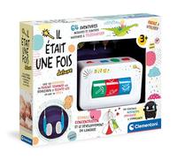 Clementoni - Il Était Une Fois 3 Ans + - Conteur d'Histoires Interactif - 64 Histoires à Créer - Écouteurs Inclus - Plus de 2h de Contenu Téléchargeable - Stimule l'imagination - Idée Cadeau Enfant