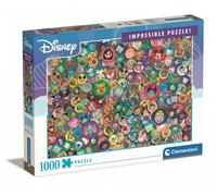 Puzzle 1000 pièces - CLEMENTONI - Disney Emoji - 15 ans - Adulte - Intérieur - Dessins animés et BD