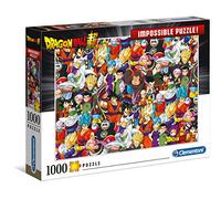 Clementoni Puzzle Impossible Dragon Ball – 1000 pièces, carton multicolore, 860 g