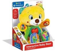 Clementoni Interactive Baby Bear Jouet en peluche doux