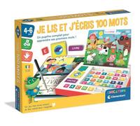 Clementoni - Je Lis et J'Écris 100 Mots dès 4 Ans - Fabriqué en Italie | - Kit Complet pour Apprendre à Lire et à Écrire 100 Mots - 3 Modes de Jeu Évolutifs - Apprentissage - Jouet Enfant - Cadeau