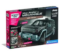 Clementoni - Jeep Recon à Construire dès 8 Ans - Voiture Tout-Terrain Militaire pour Enfants - Jeu de Construction avec Roues Off-Road et Détails Réalistes - Idée Cadeau Aventure