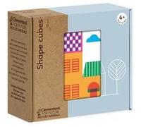 Clementoni jeu de blocs Shape Cubes12 pièces Multicolore G