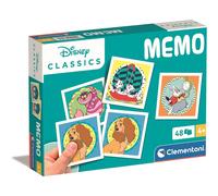 Clementoni Jeu Mémo Pocket Disney Classics 48 tuiles 18308 - 4-6 ans - Fabriqué en Italie