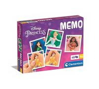 Clementoni – Jouet éducatif Mémo Disney Princess 48 tuiles pour 4-6 ans Fabriqué en Italie 18311