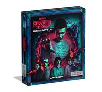 Clementoni - Jeu de Société Stranger Things dès 12 Ans - Les Amis ne Mentent Jamais - Inspiré de la Série Netflix - Ambiance 80s & Coopération