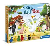Clementoni - Jeu d'oie et de parchis (Version Italienne)