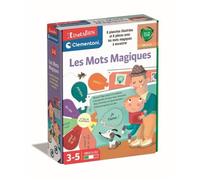 Clementoni - Jeu Educatif - Les Mots Magiques - 8 cartes illustrées recto verso