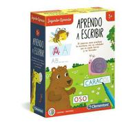 Clementoni- Jeu J'apprends à écrire, Multicolore (55308) CLEMENTONI Tranche d'âge : +5 ans