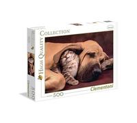 Clementoni – Puzzle 350209 «Câlins» – 500 pièces