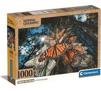 Clementoni Jigsaw Puzzle National Geographics - Butterfly, 1000st.