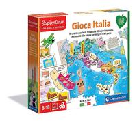 Clementoni - Jouer Italie Jeu Éducatif Sapientino, Multicolore, 6-10 Ans