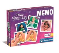 Clementoni Jouet Éducatif Memo Pocket Princess 48 Tiles - pour Enfants 4-6 Ans, Fabriqué en Italie, 18311