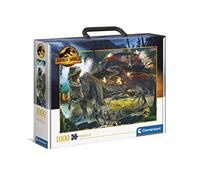 Clementoni Jurassic World 3 Dominion 1000 pièces, Puzzle pour Adultes-Fabriqué en Italie, 39699