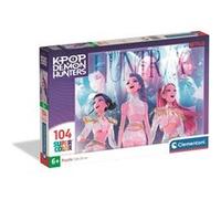 Clementoni - K-Pop Demon Hunters - Puzzles 104 Pieces - Puzzle enfant - Des 6 ans Coloré