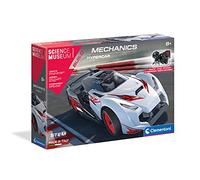 Clementoni - Kit Hypercar mécanique de musée des Sciences pour Enfants et Adultes : construisez Votre Propre Voiture de Course (8 Ans et Plus)