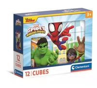 Clementoni Puzzle Marvel Spidey and His Amazing Friends 12 pièces Supercolor 3-5 ans Multicolore
