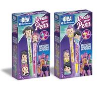 Clementoni Kpop Demon Hunters Create Your Pens Lot de 4 stylos 84296