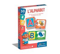 Clementoni | L’Alphabet - Puzzle Éducatif Lettres pour Enfants 3-5 Ans | 26 Mini-Puzzles Autocorrectifs | Apprentissage Langage et Lecture | Carton Recyclé | Jeu Éducatif Maternelle